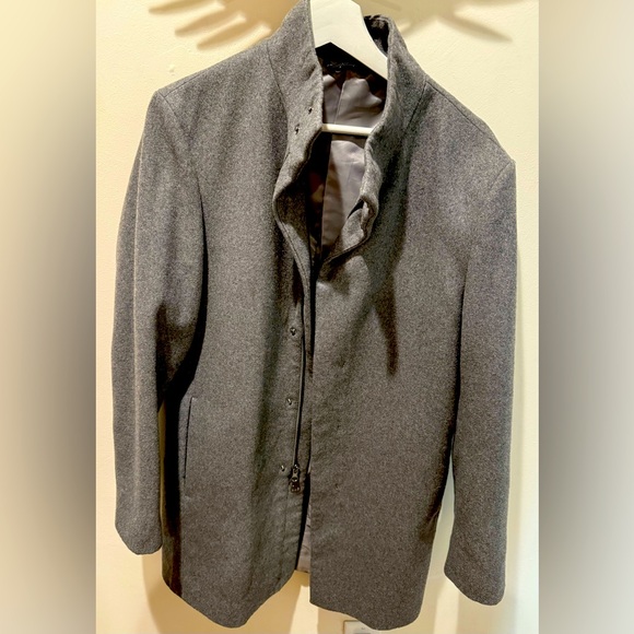 Slim Fit Overcoat - Picture 1 of 2